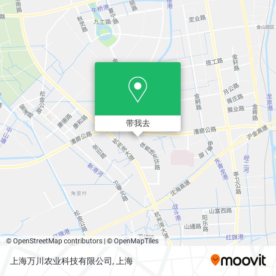 上海万川农业科技有限公司地图