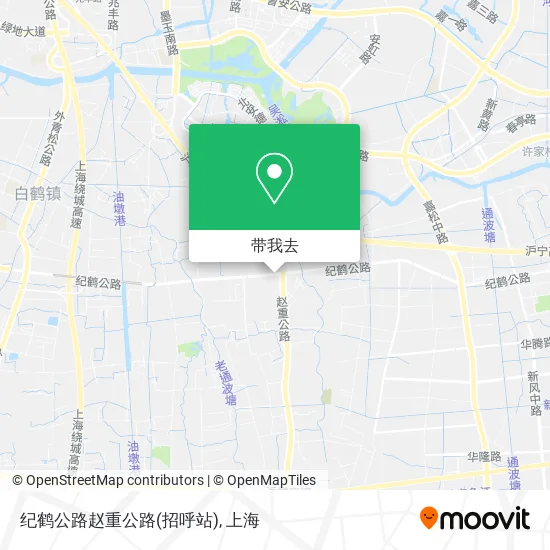 纪鹤公路赵重公路(招呼站)地图
