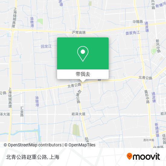 北青公路赵重公路地图