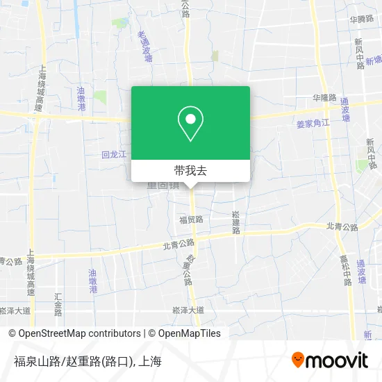 福泉山路/赵重路(路口)地图