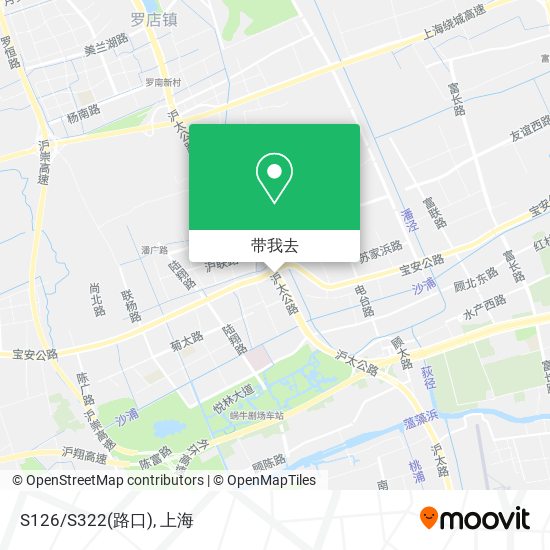 S126/S322(路口)地图