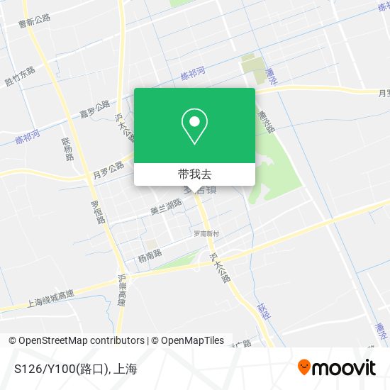 S126/Y100(路口)地图