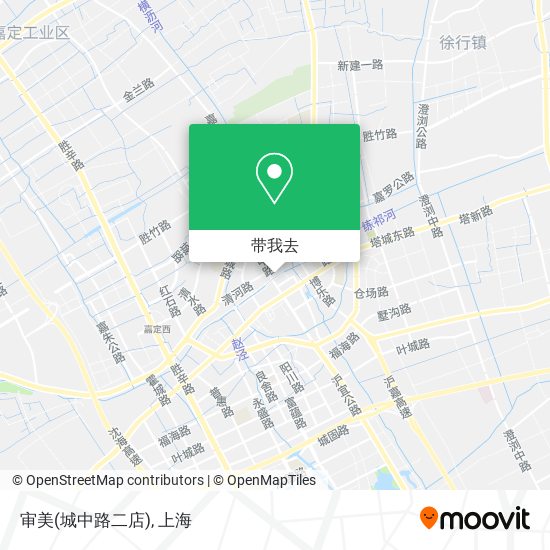 审美(城中路二店)地图