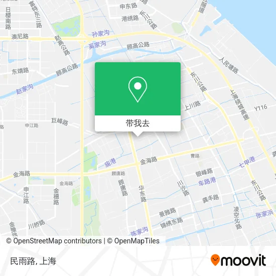 民雨路地图