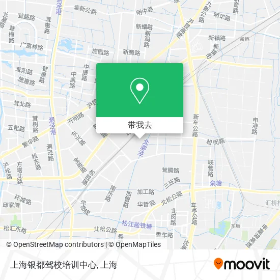 上海银都驾校培训中心地图