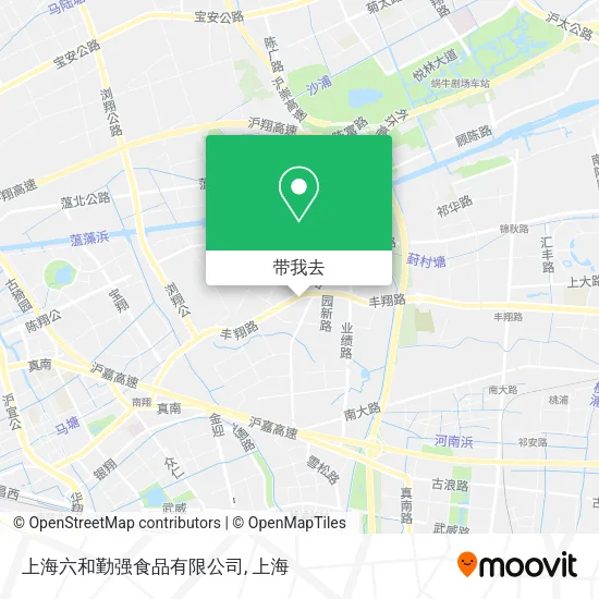 上海六和勤强食品有限公司地图