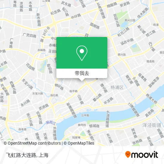 飞虹路大连路地图