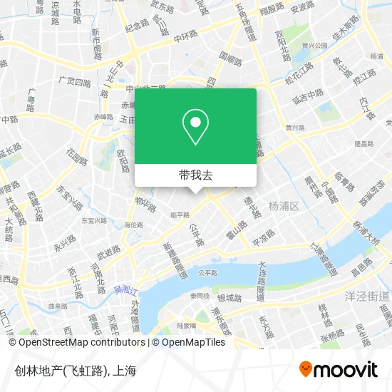 创林地产(飞虹路)地图