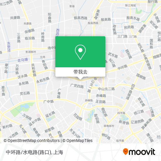 中环路/水电路(路口)地图