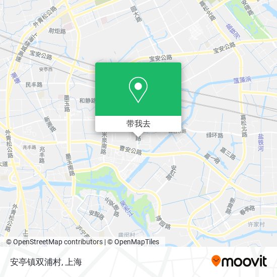 安亭镇双浦村地图