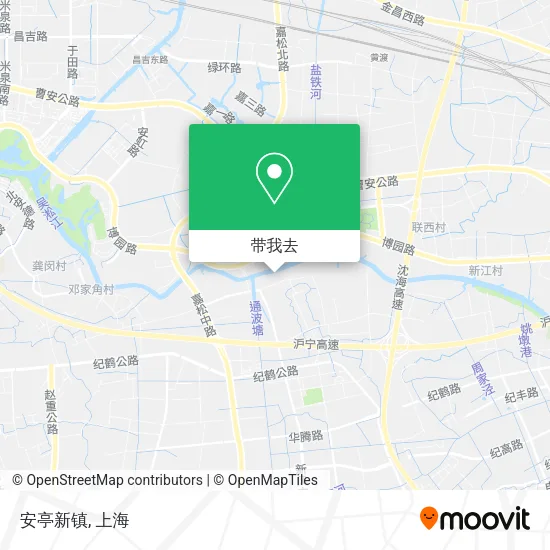 安亭新镇地图