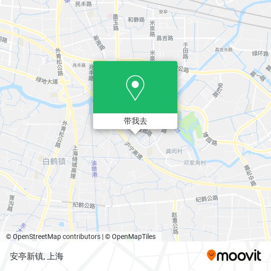 安亭新镇地图
