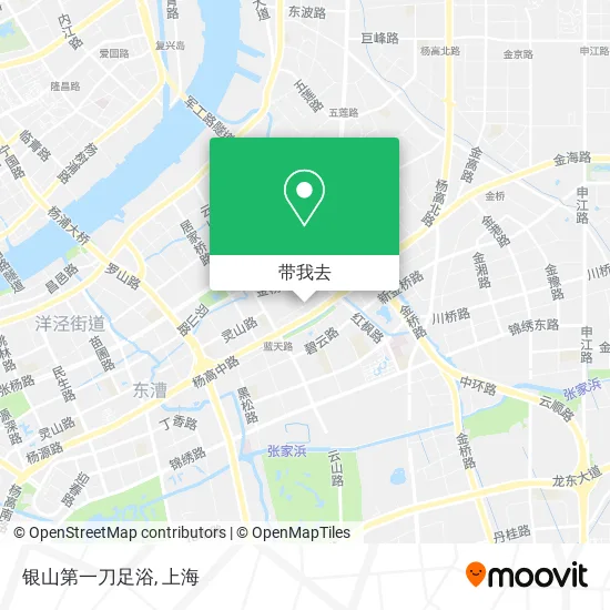 银山第一刀足浴地图