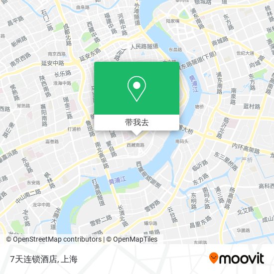 7天连锁酒店地图