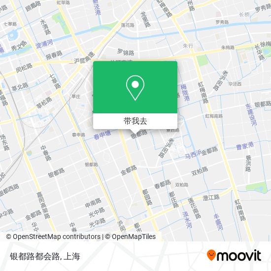 银都路都会路地图