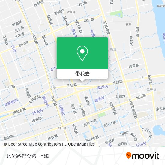 北吴路都会路地图
