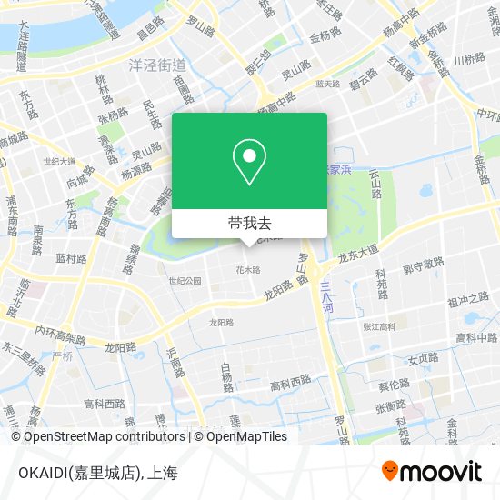 OKAIDI(嘉里城店)地图