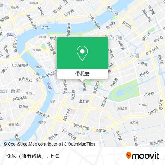 渔乐（浦电路店）地图