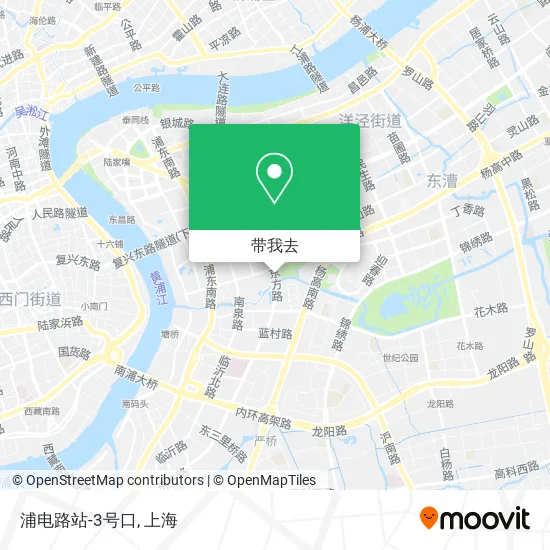 浦电路站-3号口地图