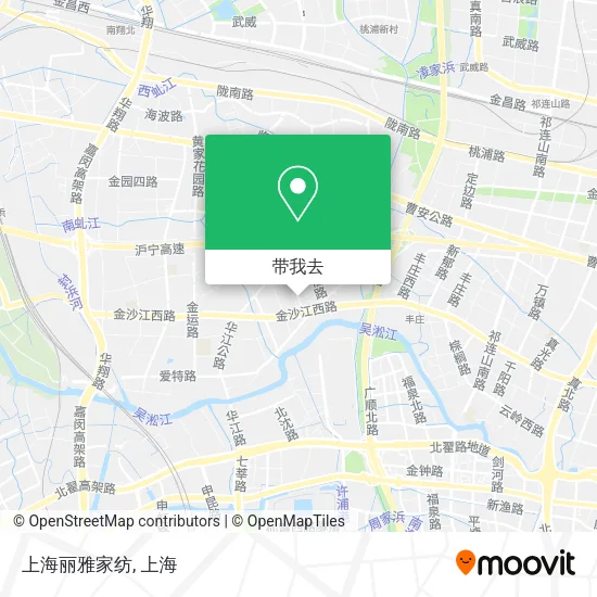 上海丽雅家纺地图