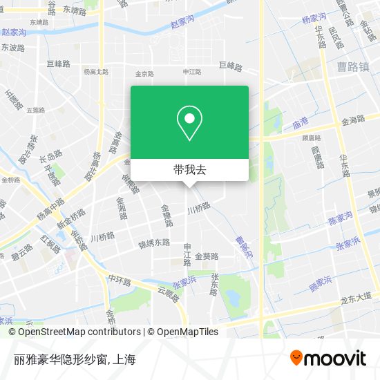 丽雅豪华隐形纱窗地图