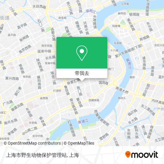 上海市野生动物保护管理站地图