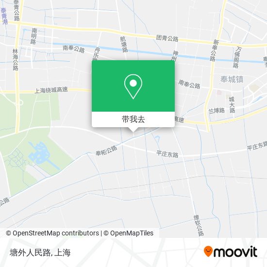 塘外人民路地图