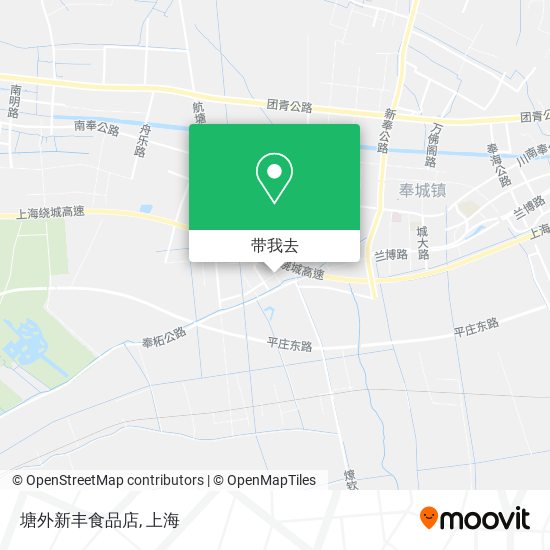 塘外新丰食品店地图