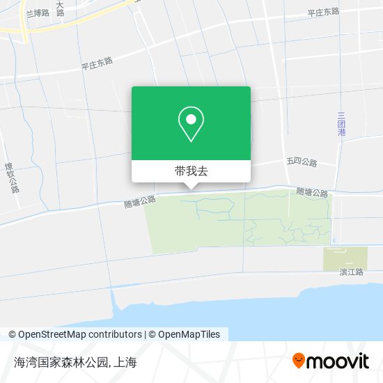 海湾国家森林公园地图