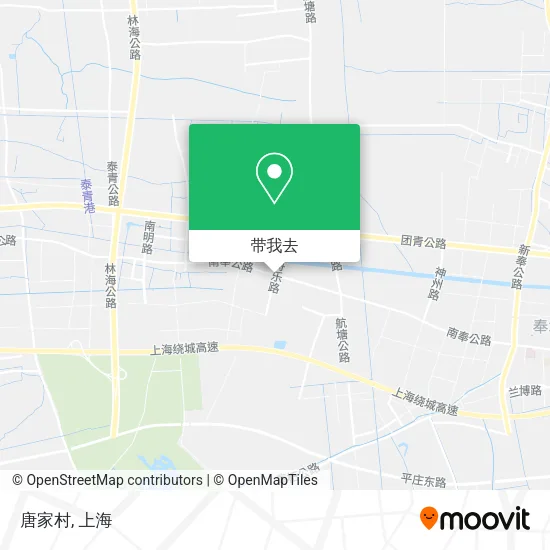 唐家村地图