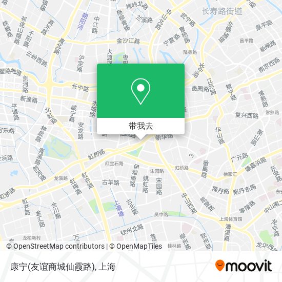 康宁(友谊商城仙霞路)地图