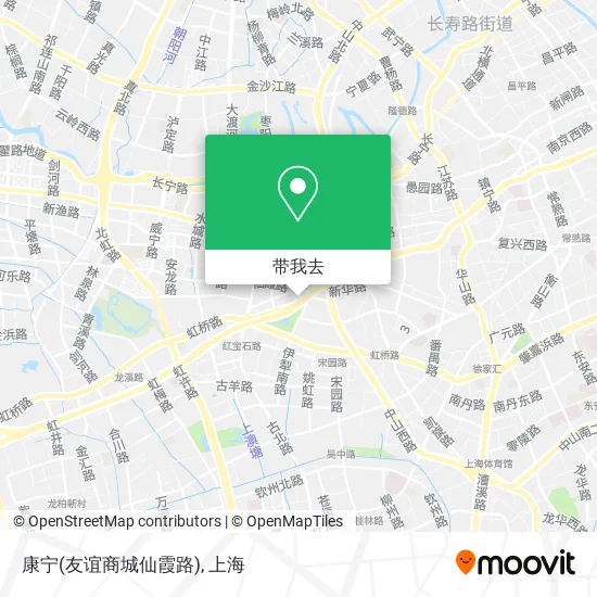 康宁(友谊商城仙霞路)地图