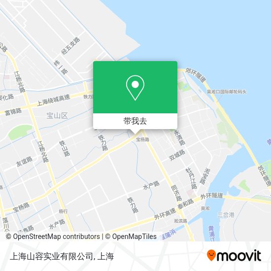 上海山容实业有限公司地图