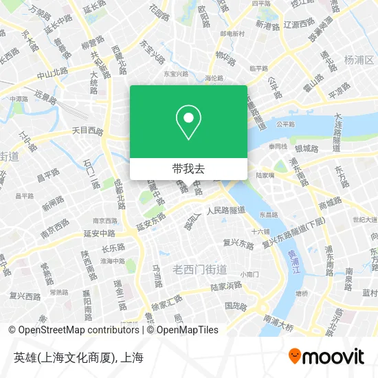 英雄(上海文化商厦)地图