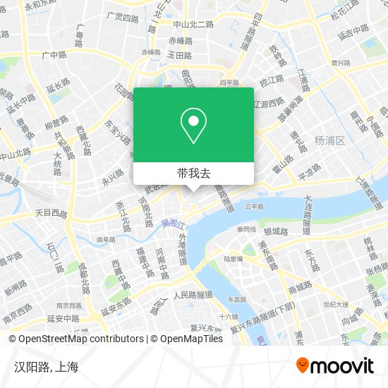 汉阳路地图