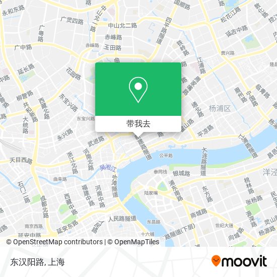 东汉阳路地图