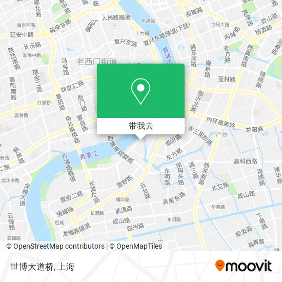 世博大道桥地图