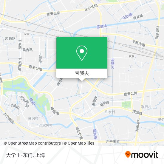大学里-东门地图