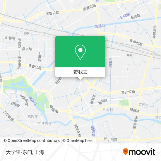 大学里-东门地图