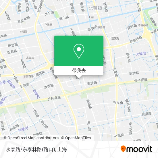 永泰路/东泰林路(路口)地图
