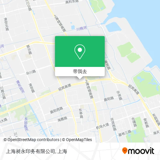 上海昶永印务有限公司地图