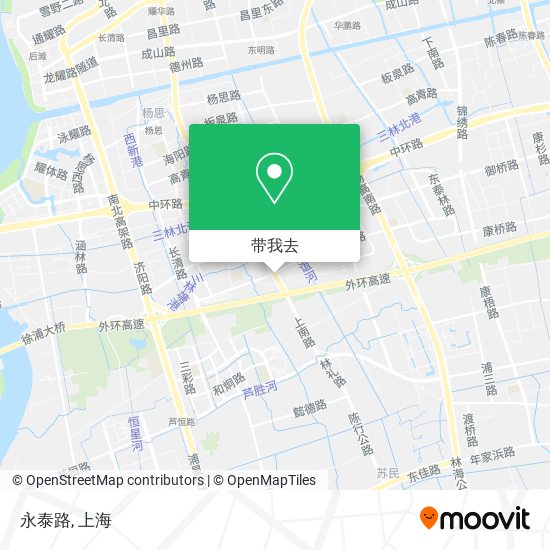 永泰路地图
