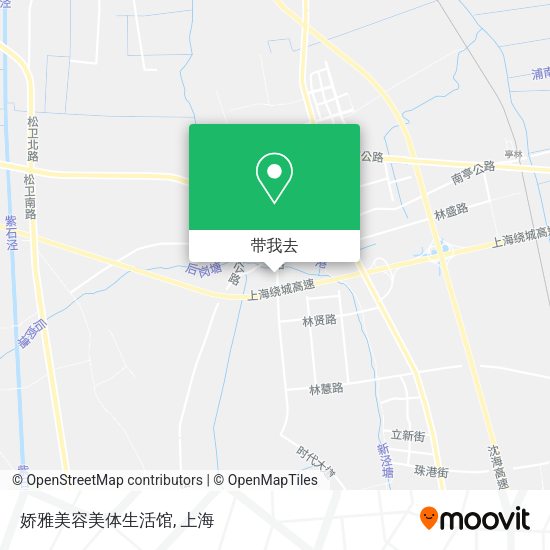 娇雅美容美体生活馆地图