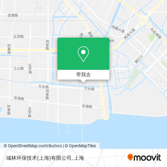 城林环保技术(上海)有限公司地图