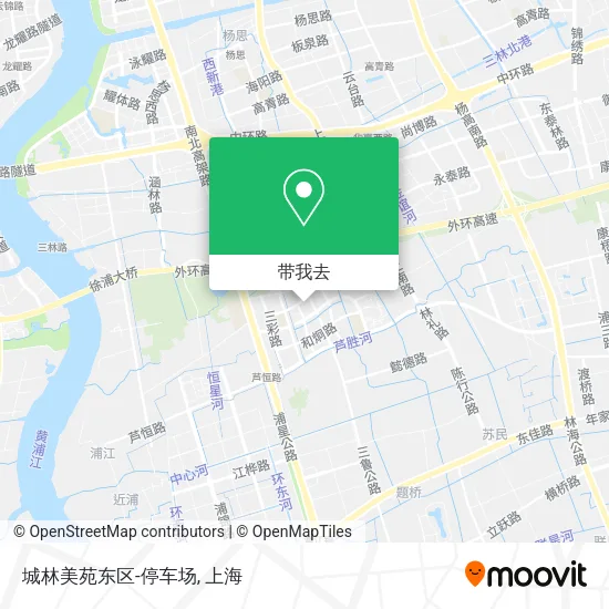 城林美苑东区-停车场地图