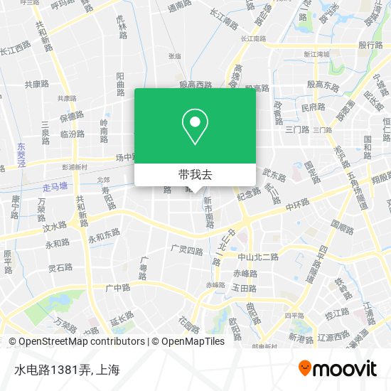 水电路1381弄地图