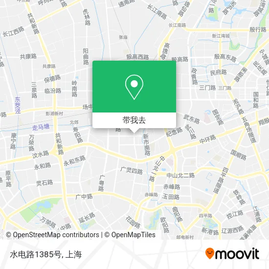 水电路1385号地图
