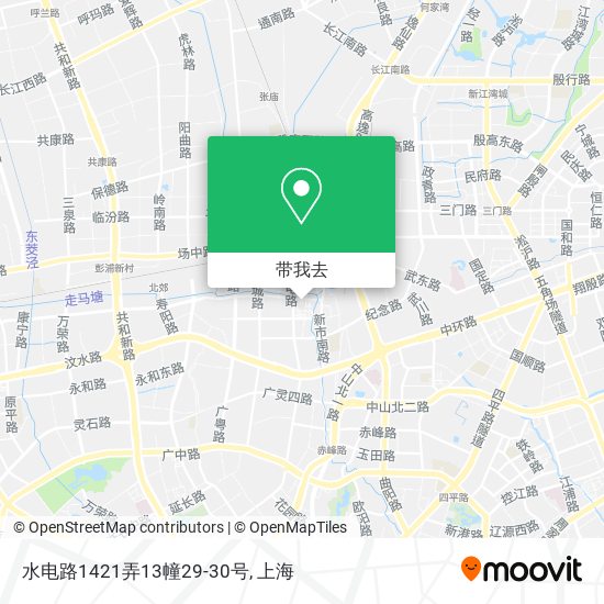 水电路1421弄13幢29-30号地图