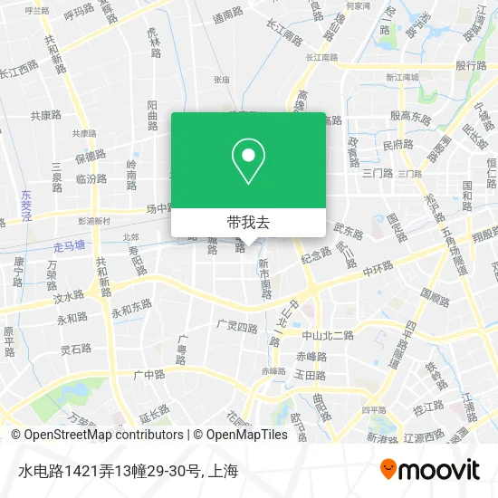 水电路1421弄13幢29-30号地图
