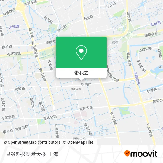 昌硕科技研发大楼地图